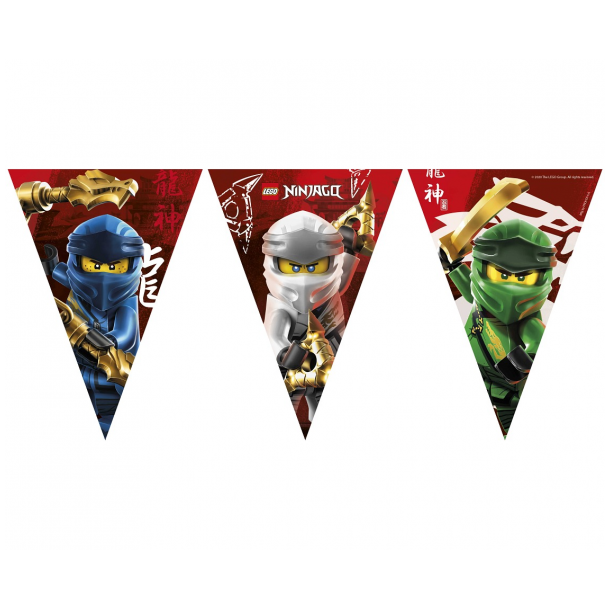 Flag banner Lego Ninjago - 230 cm