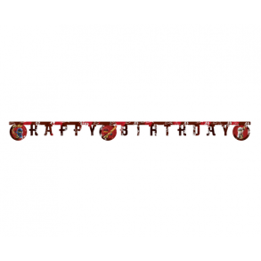 Lego Ninjago Happy Birthday banner - 200 cm