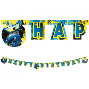 Banner Batman Rogue Rage - Happy Birthday