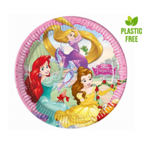 Paptallerkner Princess Dreaming (Disney), next generation, 23cm, 8 stk