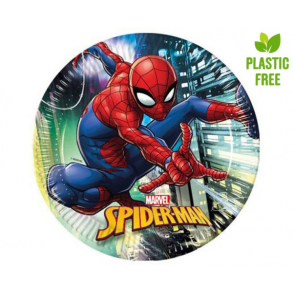 Paptallerkner Spiderman Team Up (Marvel), next generation, 23 cm, 8 stk		