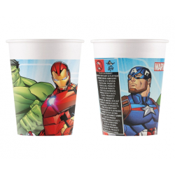 Papkopper, Mighty Avengers (Marvel), 200ml, 8 stk