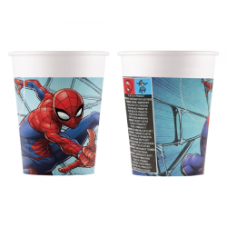 Papkopper - Spiderman Team Up, 200ml, 8 stk.
