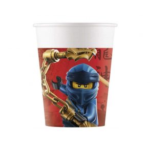 Papkopper, Lego Ninjago, 200ml, 8 stk