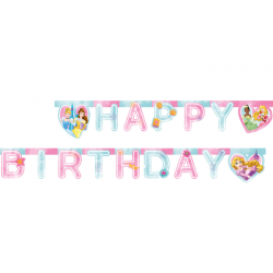 Banner "Princess Live Your Story- Happy Birthday"