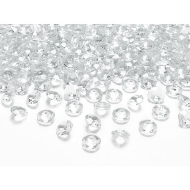 Diamant confetti - 12mm - 100 stk. 