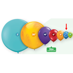 Ballon - Chrome Rose Gold 7''