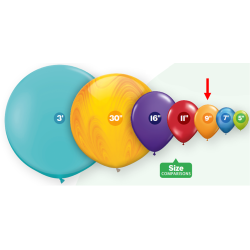 Ballon - Onyx Black 9''