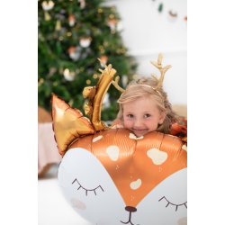 Folieballon - Deer,73x64cm