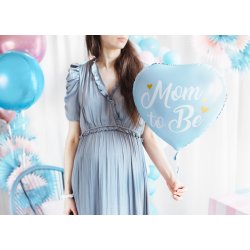 Folieballon - Mom to Be, 35cm, blue