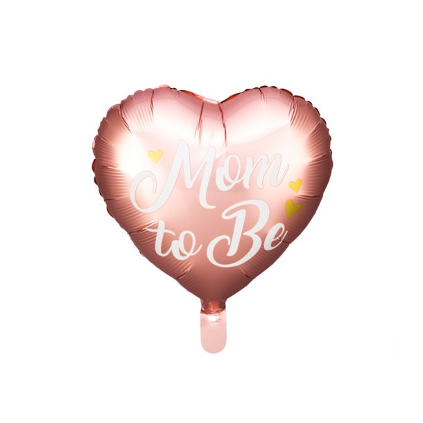 Folieballon - Mom to Be, 35cm, pink