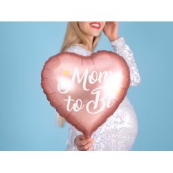 Folieballon - Mom to Be, 35cm, pink