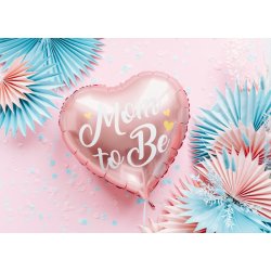 Folieballon - Mom to Be, 35cm, pink