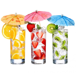 Papir parasol, 144 stk