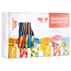 Papir parasol, 144 stk