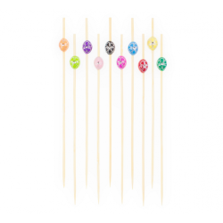 Cocktail picks balls, size 12 cm, 120 stk