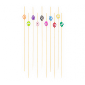 Cocktail picks balls, size 12 cm, 120 stk