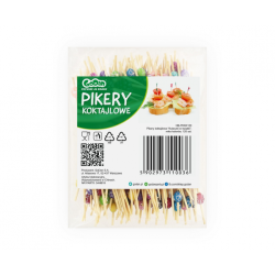 Cocktail picks balls, size 12 cm, 120 stk