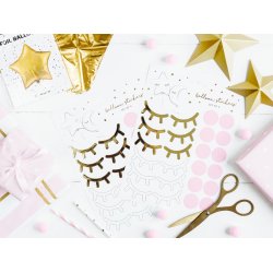 Klistermrker - Little Star - 1 ark m. 6 st (6 x 2 jne+2 kinder)