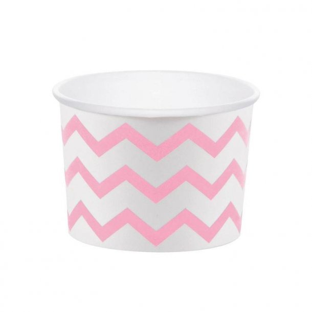 Bgre - Pink Chevron - 6 stk.