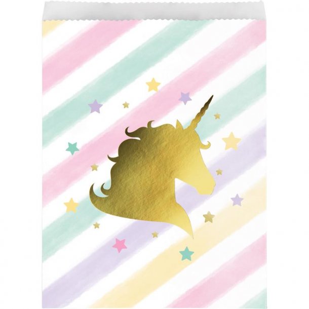 Papirsposer - Unicorn Sparkling - 10 stk.