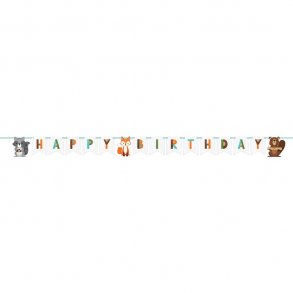 Banner - Woodland Animals - 2,5 m