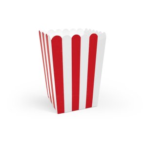 Popcorn bger - 7x7x12.5cm - 6 stk.