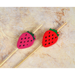 Cocktail picks "Sweet fruits", length 12 cm, 24 stk