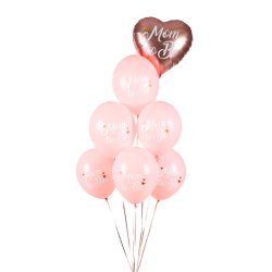 Ballon - Mom to Be, Pastel Pale Pink 30 cm