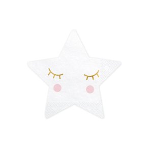 Servietter - Little Star - Star, 16x16cm - 20 stk. 