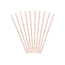 Sugerr af pap, light pink - 10 stk. 