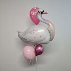 Folieballon - Graceful Swan