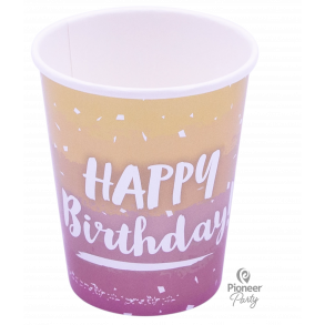 Papkopper - Rose Gold Ombré - 8 stk.