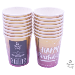 Papkopper - Rose Gold Ombr&eacute; - 8 stk.