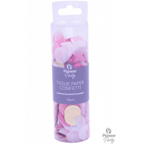 Konfetti - Pink, White & Gold