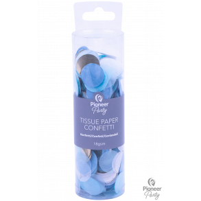 Konfetti - Blue, White & Gold