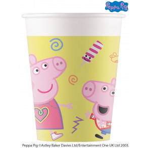 Papkopper - Gurli Gris - 8 stk.